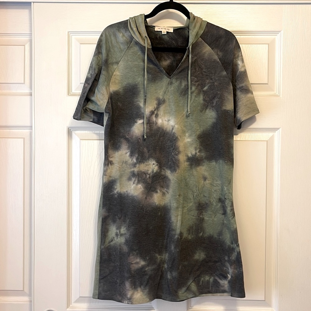 The Dye Hoodie Dress Size:XL